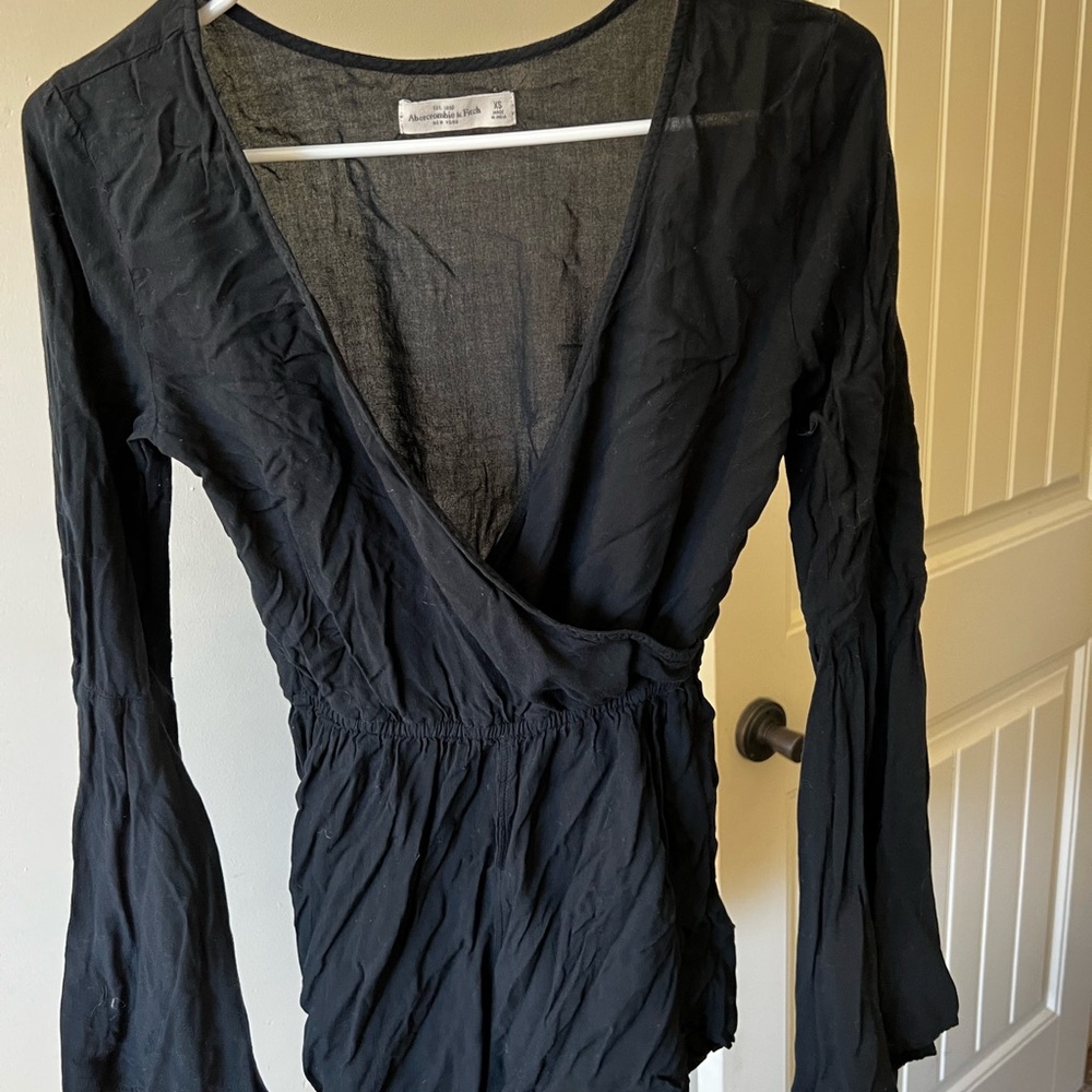 A&F bell sleeve romper